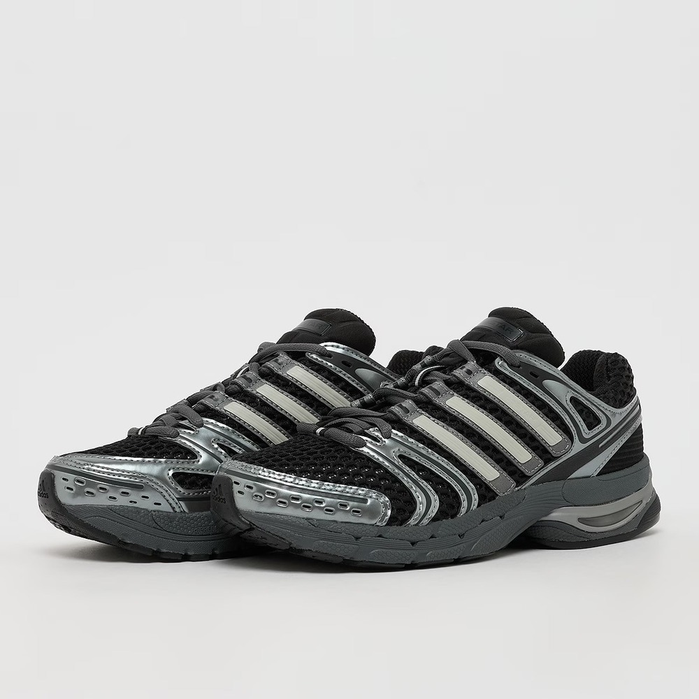 Adidas Adistar Control 5 W Running Shoes Women Size 9 Black Silver IH1801 NEW